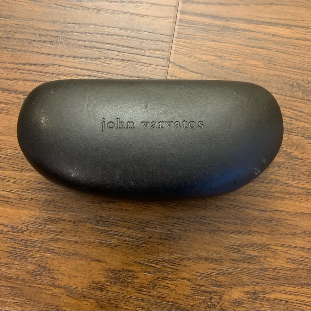 John Varvatos leather glasses case